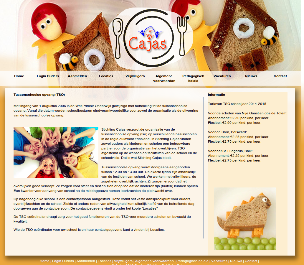 bijlage cajas tussenschoolse opvang